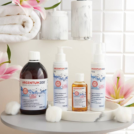 Srebro Koloidalne 25 ppm, Argentum200, aerozol 150 ml
