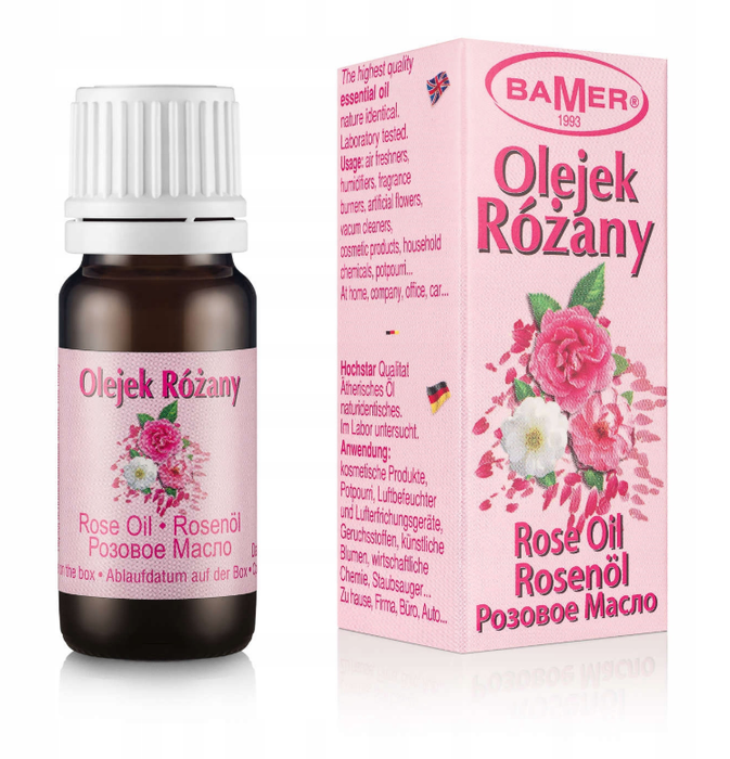 Olejek różany eteryczny naturalny