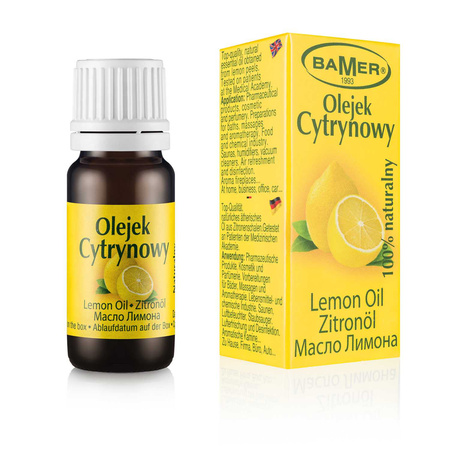Olejek cytrynowy eteryczny naturalny