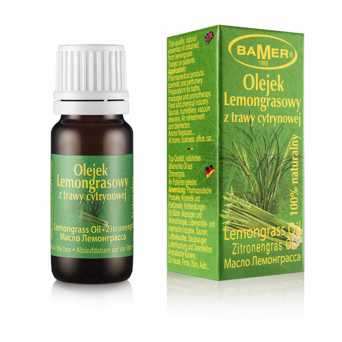Olejek lemongrasowy eteryczny naturalny