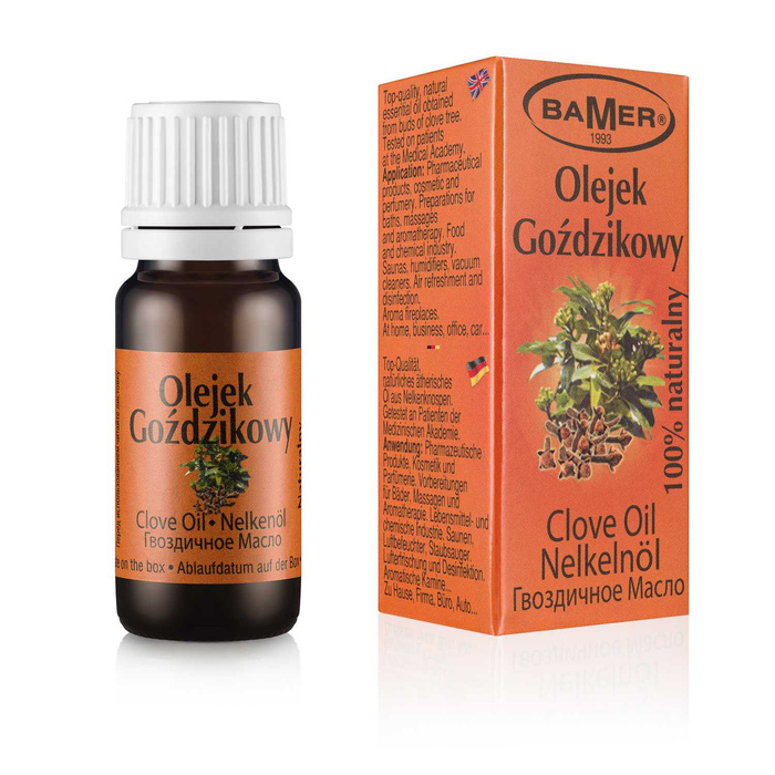 Olejek gożdzikowy eteryczny naturalny