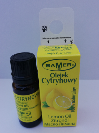 Olejek cytrynowy eteryczny naturalny